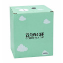 تراول ماگ 420 ميل  دسته دار طرح بلوط 316 (10-1653)(xj-345)cloud coffe