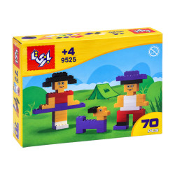 بازی لگو بازیتا کلاسیک 70 قطعه طرح دوستی 9525