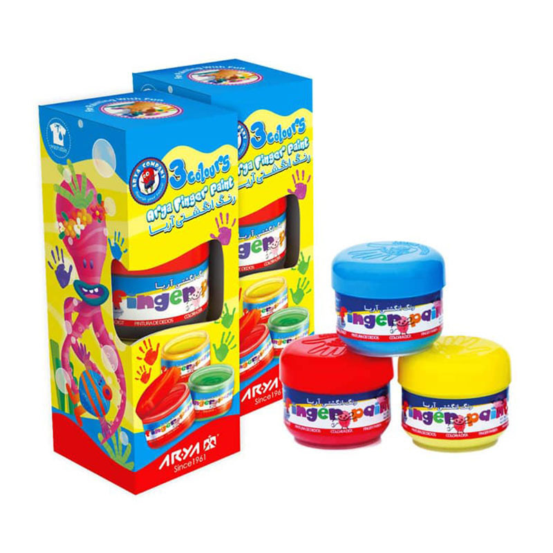 رنگ انگشتی آریا 3 رنگ 7004