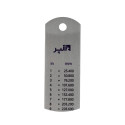 خط کش آلپر 50 سانت فلزی 24 عددی R-850