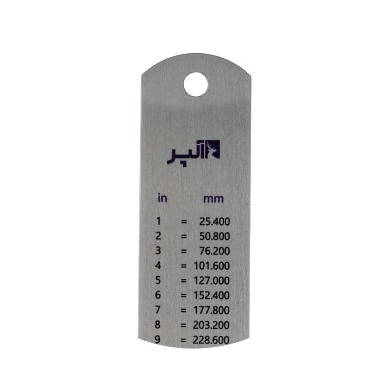 خط کش آلپر 50 سانت فلزی 24 عددی R-850