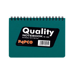 دفتر یادداشت پاپکو یک خط راه راه 60 برگ NB_609