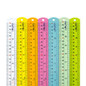 خط کش آلپر فلزی رنگی 20 سانتی  24 عددی R-821(801)
