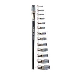 قلم مو پارس آرتیست دسته چوبی تخت سایز 10 بلند 2200