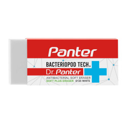 پاک کن پنتر سفید کوچک آنتی باکتریال دکتر پنتر 30 عددی E134