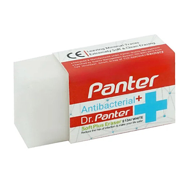 پاک کن پنتر سفید کوچک آنتی باکتریال دکتر پنتر 30 عددی E134