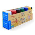 رنگ انگشتی پنتر 6 رنگ فیندکس یونیسف UFP106-6-SLIM