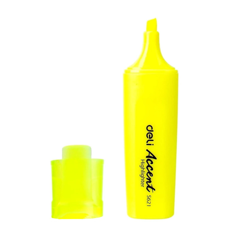 ماژیک هایلایتر دلی زرد 10 عددی S621