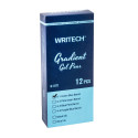 خودکار ژل WRITECH بدنه پاستلی 0/7 میل 12 عددی W-0171