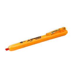 ماژیک هایلایتر WRITECH قلمی فشاری نارنجی پر رنگ 12 عددی W805S