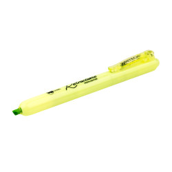 ماژیک هایلایتر WRITECH قلمی فشاری سبز لیمویی 12 عددی W805S