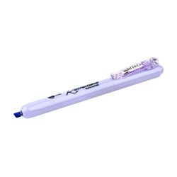 ماژیک هایلایتر WRITECH قلمی فشاری بنفش 12 عددی W805S