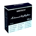 ماژیک هایلایتر WRITECH صورتی فضانورد 12 عددی W-8154