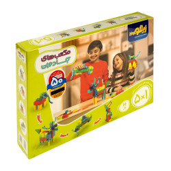 بازی مکعب های جادویی 48 قطعه زینگو 4107603-4107601