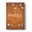دفتر سم وزیری طلقی تک سیم خطی اسلاید فیزیک(PHYSICS) 100 برگ