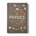 دفتر سم وزیری طلقی تک سیم خطی اسلاید فیزیک(PHYSICS) 100 برگ