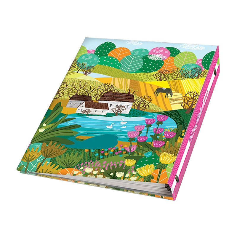 دفتر کلاسور عرش کلاسیک 26 حلقه قفل فلزی 200 برگ 62A