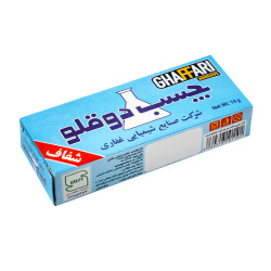 چسب دوقلو غفاری شفاف 12 عددی