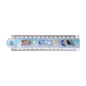 خط کش فانتزی آکواریومی 30 سانت 24 عددی 19-3006