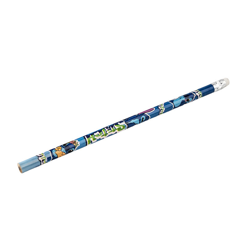 مداد مشکی فانتزی پاک کن دار استیج 12 عددی 3709-3691