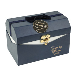 جعبه کادویی کادولند صندوقچه هارد پاپیون دار تک سایز 6 عددی