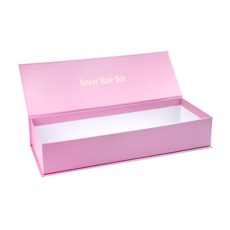 جعبه کادویی کادولند گل متوسط تک سایز کشیده (flower rose box)