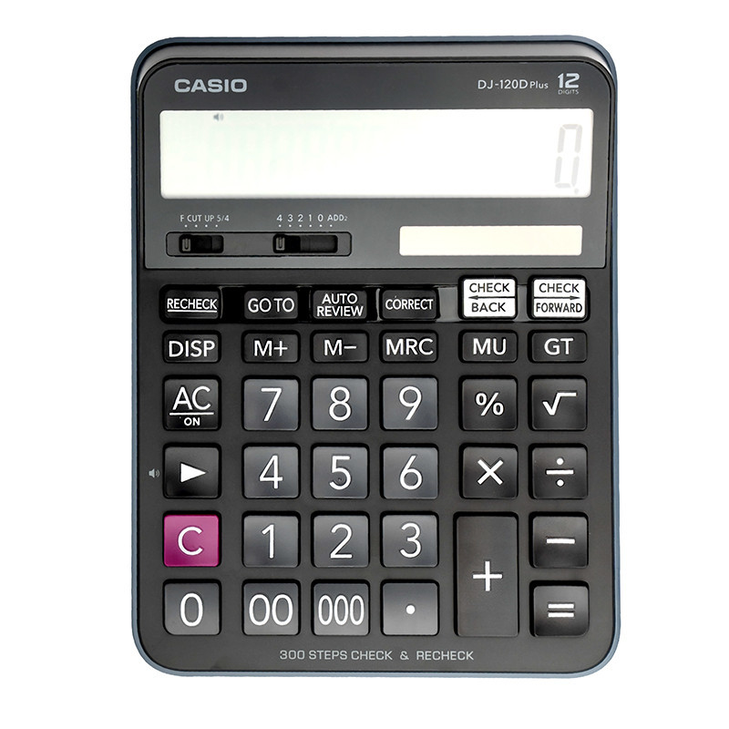 ماشین حساب کاسیو DJ 120 plus