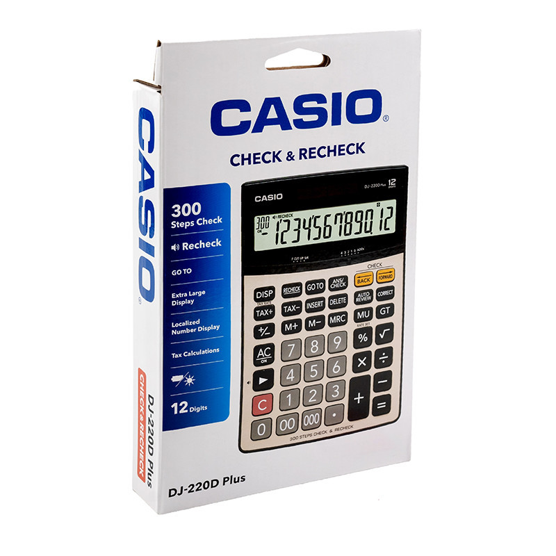 ماشین حساب کاسیو Dj 220