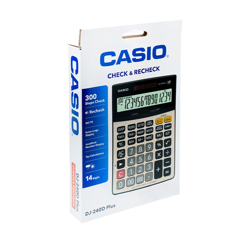 ماشین حساب کاسیو Dj 240 plus