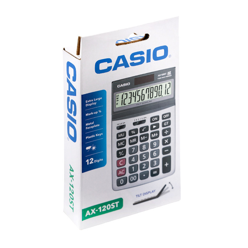 ماشین حساب کاسیو AX-120ST