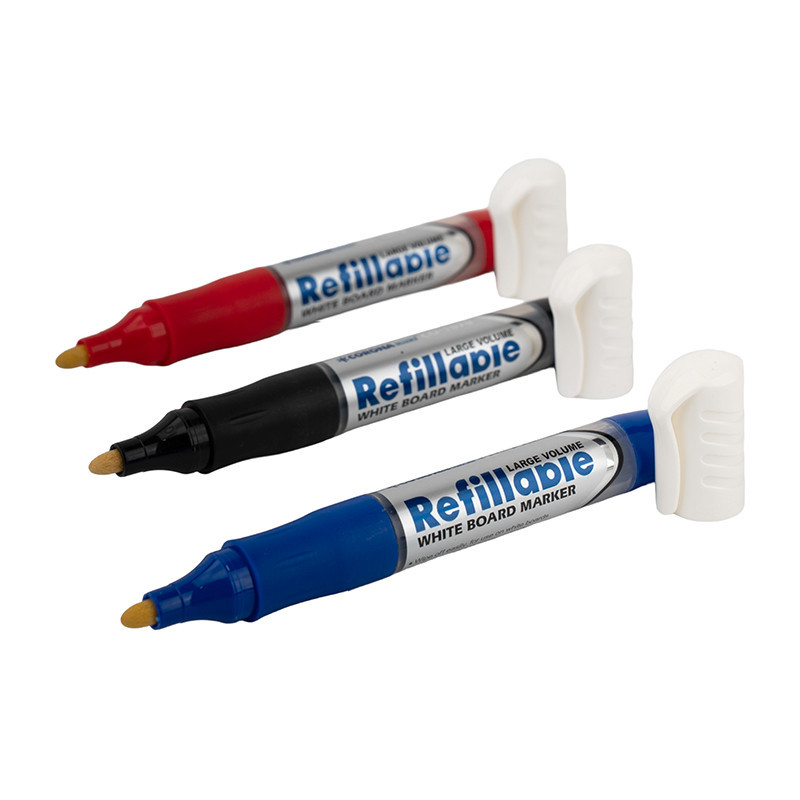 ماژیک وایت برد کرونا شارژی گرد 12 عددی CO-1070