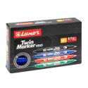 ماژیک سی دی لوکسور آبی دو سر 12 عددی 150
