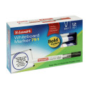 ماژیک وایت برد لوکسور آبی تخت 12 عددی 751