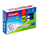 ماژیک وایت برد لوکسور آبی گرد 12 عددی 750