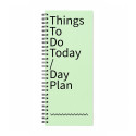 دفتر یادداشت لانگو تو دو لیست پالتویی تک سیم 80 برگ 2645 (9876) day plan
