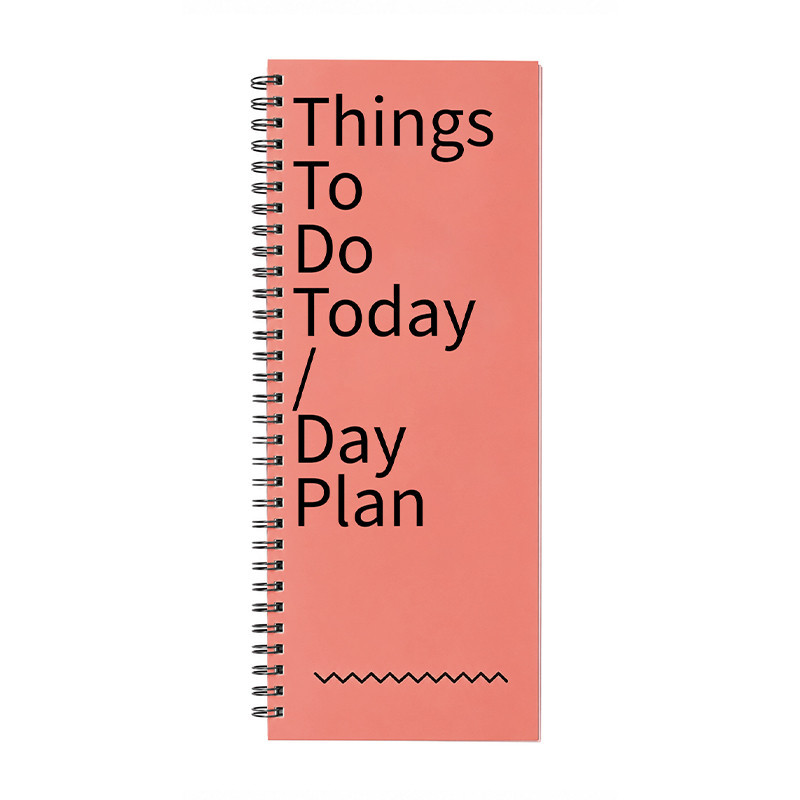 دفتر یادداشت لانگو تو دو لیست پالتویی تک سیم 80 برگ 2645 (9876) day plan