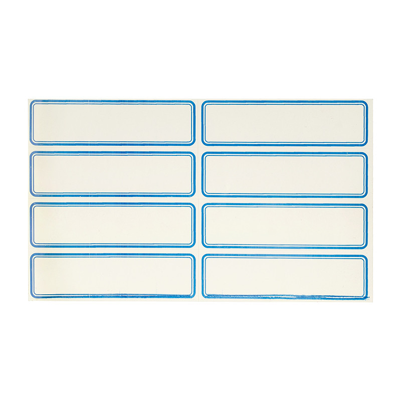 برچسب اسم لوکسین جلد طلقی 50 عددی