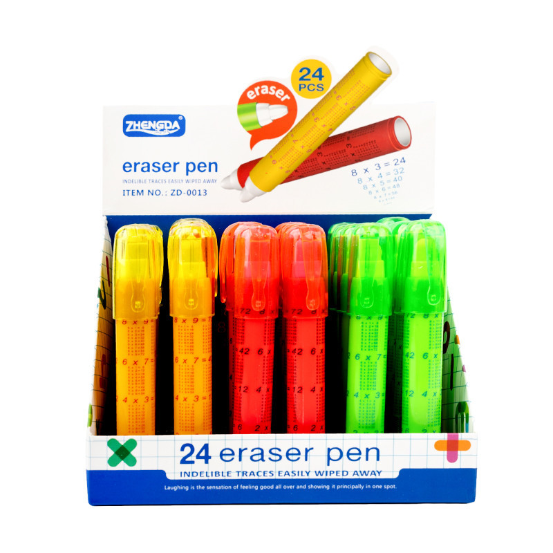 پاک کن فشنگی استندی 24 عددی ZD-0013