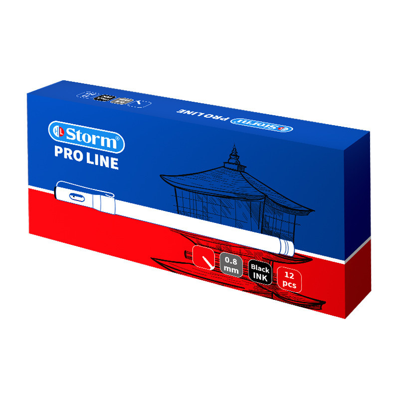 راپید استورم مهندسی pro line گیره فلزی 0/8 میل 12 عددی 350110
