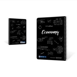 دفتر میکرو وزیری سلفون اقتصاد 100 برگ C75