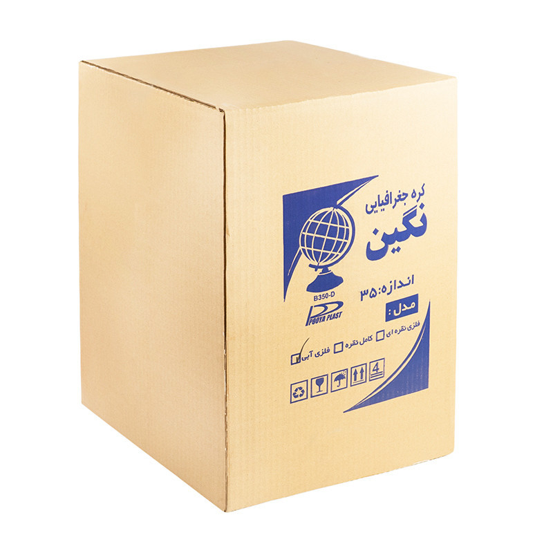 کره جغرافیایی نگین 35 پایه فلزی
