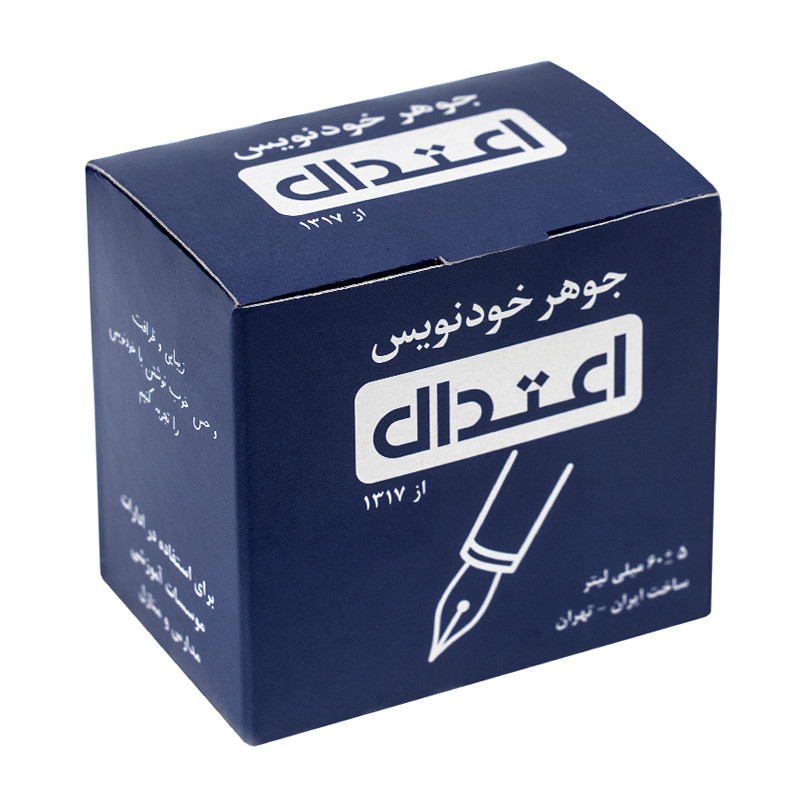 جوهر خودنویس اعتدال آبی 60 میل