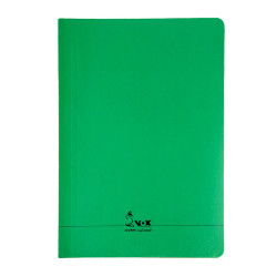 پوشه روغنی وکس سبز پر رنگ تاشو 40 عددی